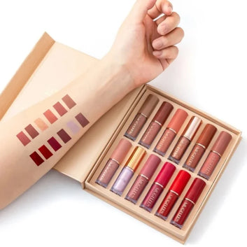 12 Pcs Waterproof Matte Lipstick Set for Women in Pakistan Mocallure