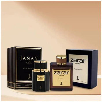 Unisex Perfume Set Janan Zarar 100ml 12Hr Sweat Resistant